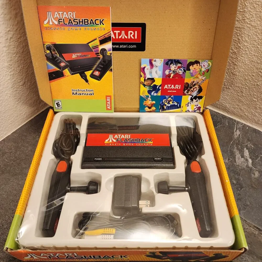 Atari Flashback Classic Game Console w/ 20 Built in Games (CIB) - Atari